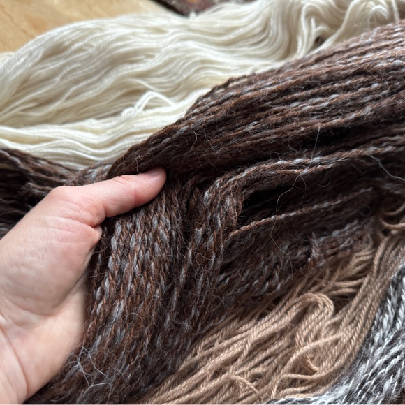 100% Alpaca Fingerless Gloves Handmade to order - Picture 11 of 15